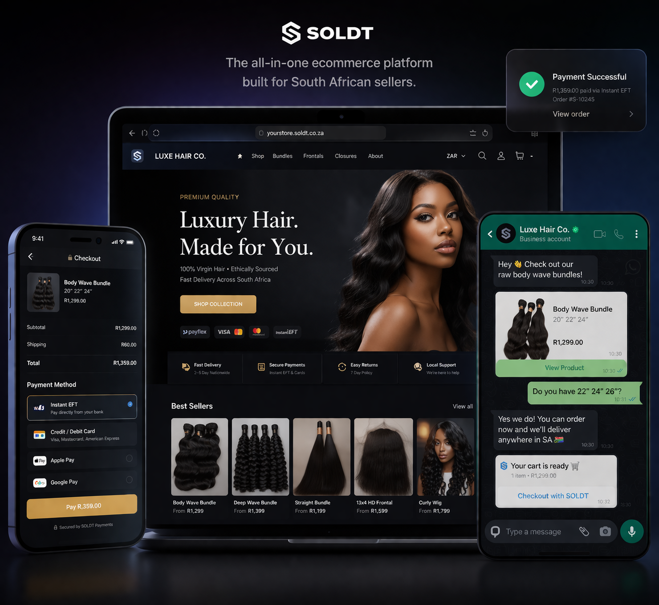 SOLDT dashboard preview